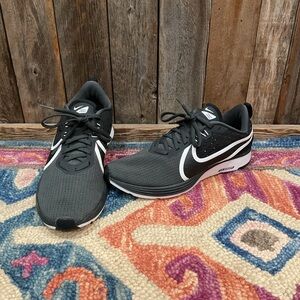 Nike Zoom Black and White Athletic Shoes